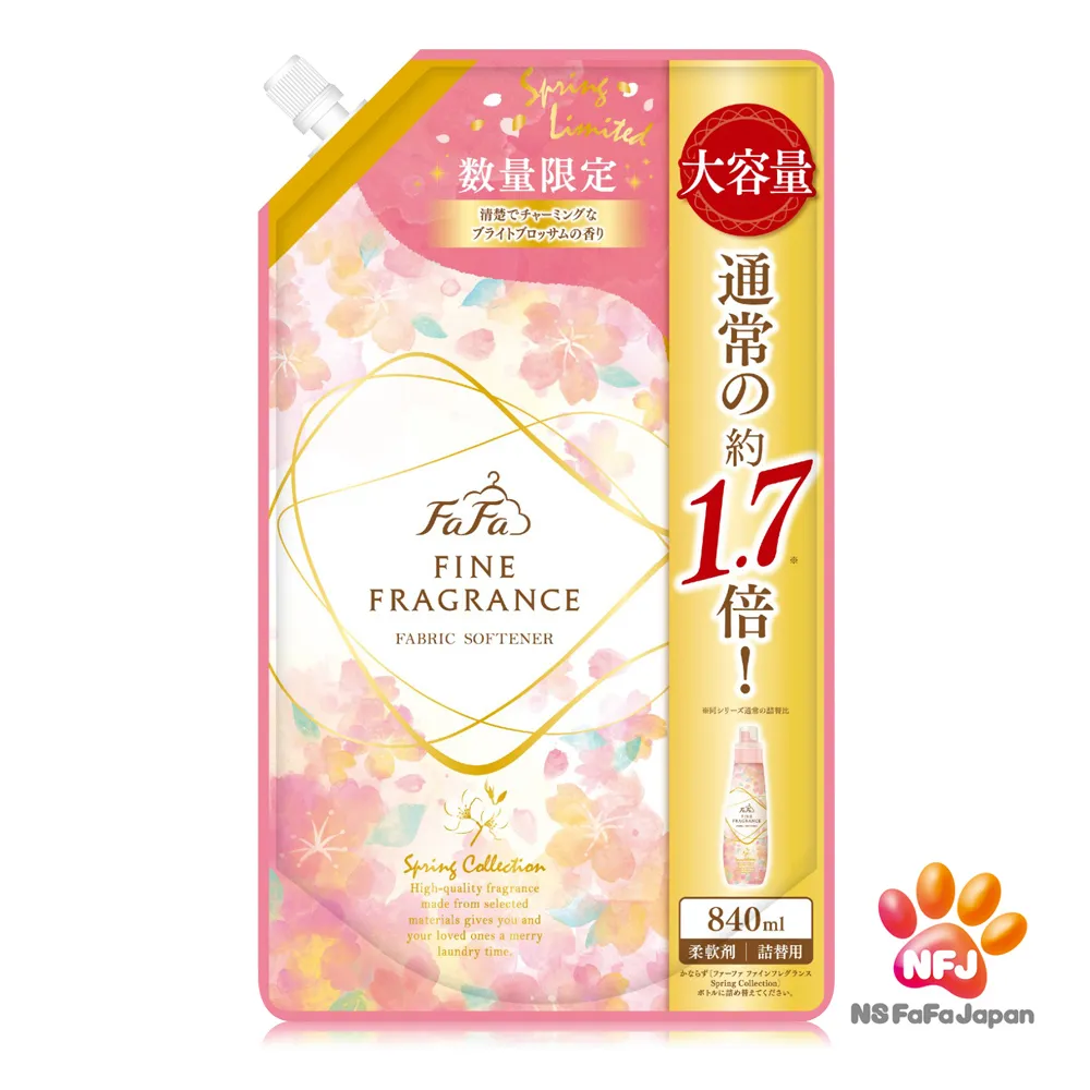 日本FaFa 香水系列柔軟精補充包(麝香)(500ml/包) 歷史價格詳細信息