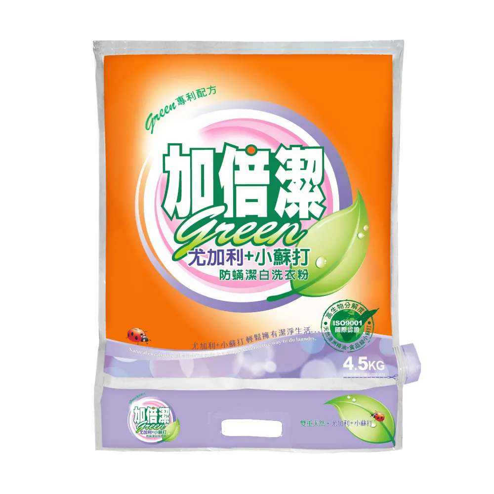 【加倍潔】尤加利+小蘇打-防蹣潔白濃縮洗衣粉 2kg(防潮蓋 補充包) 歷史價格詳細信息
