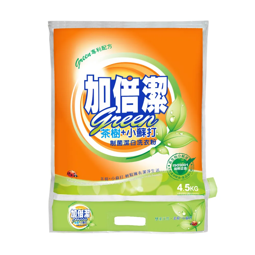 加倍潔 茶樹+小蘇打制菌潔白超濃縮洗衣粉1.5kg 歷史價格詳細信息