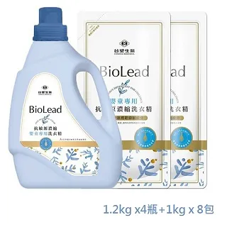 《台塑生醫》BioLead濃縮洗衣精 嬰幼兒衣物專用(1瓶+2包) 歷史價格詳細信息