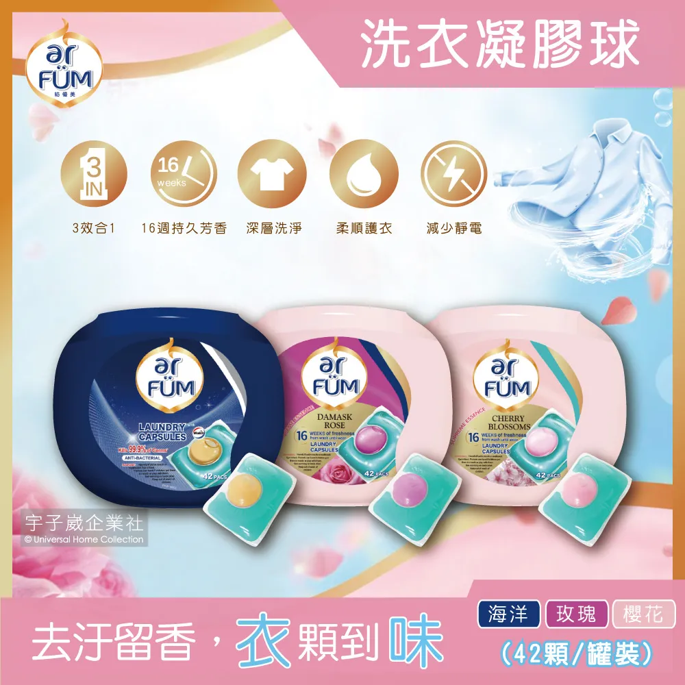 德國AR FUM紡優美-香水系列約16週衣物芳香消臭顆粒香香豆(2款可選)150g/罐 歷史價格詳細信息