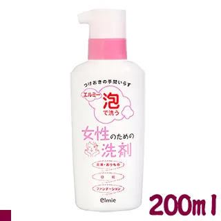 日本 ELMIE 女性洗劑 泡沫 去污洗潔劑 200ml 內褲清潔劑 內衣褲用 女性生理期專用衣物洗劑 歷史價格詳細信息