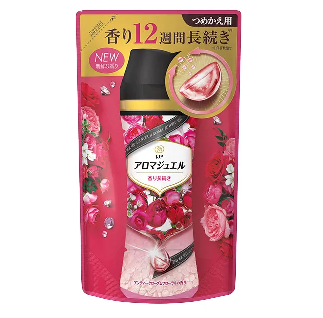 日本版【P&G】幸福寶石芳香粒 香香豆 補充包455ml 粉色石榴 歷史價格詳細信息