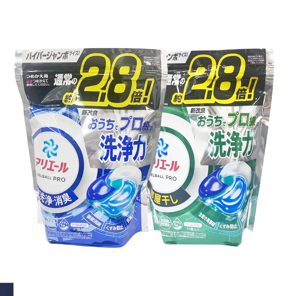 P&G Ariel 4D立體洗衣膠球 盒裝  11入 藍色 強力淨白 6盒/組 歷史價格詳細信息