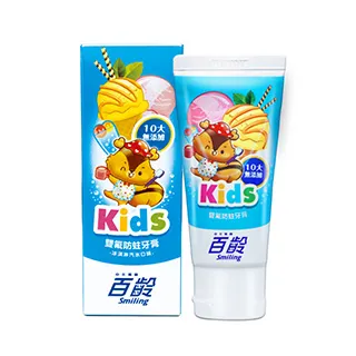 百齡 Smiling 雙氟防蛀兒童牙膏系列 冰淇淋 水果牙膏3入組修護琺瑯質 1000ppm 70g 50g  蝦皮直送 歷史價格詳細信息