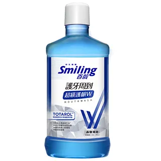 百齡Smiling 護牙周到漱口水超級護齦W-沁涼薄荷 750ml 歷史價格詳細信息