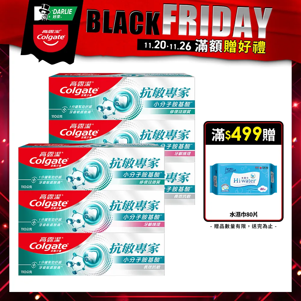 【高露潔】抗敏專家 - 長效抗敏牙膏110g 2入組 歷史價格詳細信息