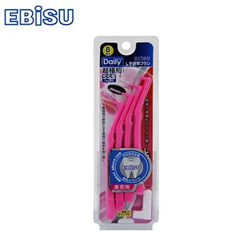 日本EBISU-L型牙間刷8入-3號(S) 歷史價格詳細信息