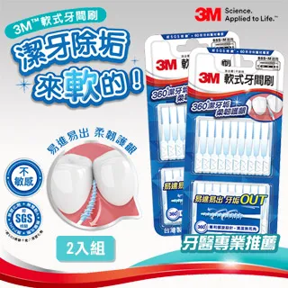 【3M】軟式牙間刷80入x3組(240支入) 歷史價格詳細信息