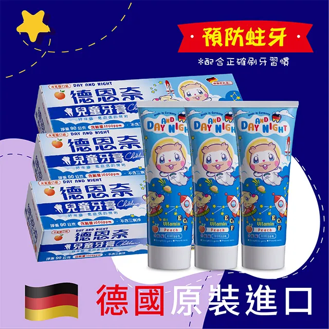 德恩奈 兒童牙膏/漱口水(蘋果/葡萄/水蜜桃/草莓) 含氟 無酒精 蛀牙 兒童牙刷 牙刷 鈣 歷史價格詳細信息