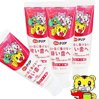 【日本SUNSTAR】巧虎兒童牙膏 含氟牙膏 加鈣牙膏 預防龋齒（LAVIDA官方直營） 歷史價格詳細信息