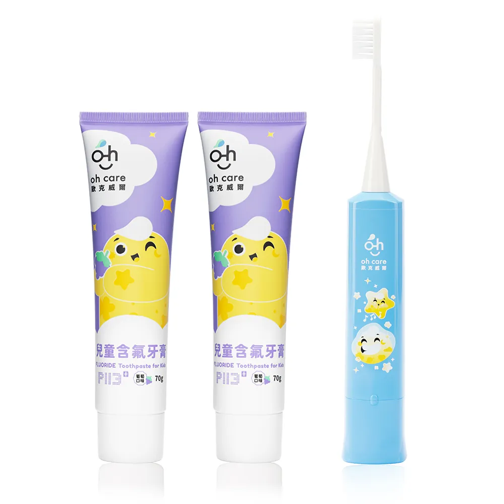 【oh care 歐克威爾】兒童含氟牙膏 70g 大樹 歷史價格詳細信息