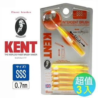 池本刷子IKEMOTO-KENT 抗菌齒間刷-可彎曲SSS(KNT-7010)6入 歷史價格詳細信息