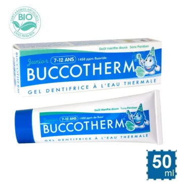 BUCCOTHERM 健口泉 有機兒童(7-12)牙膏水蜜桃冰茶50ml【甜蜜家族】 歷史價格詳細信息