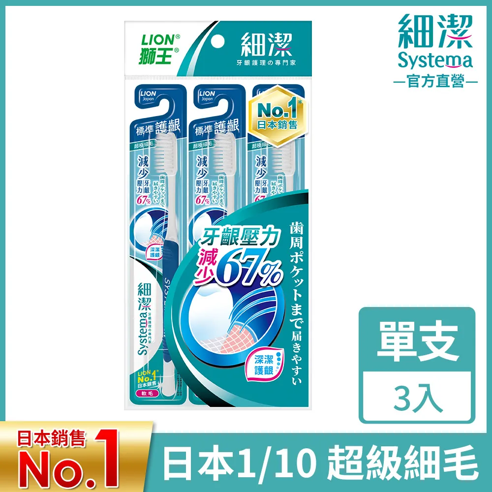LION 獅王 細潔標準牙刷一支 (顏色隨機出貨) 維康 歷史價格詳細信息
