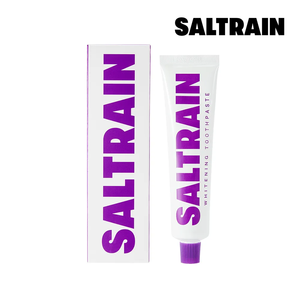 【SALTRAIN】經典薄荷灰鹽牙膏-藍 180g 歷史價格詳細信息