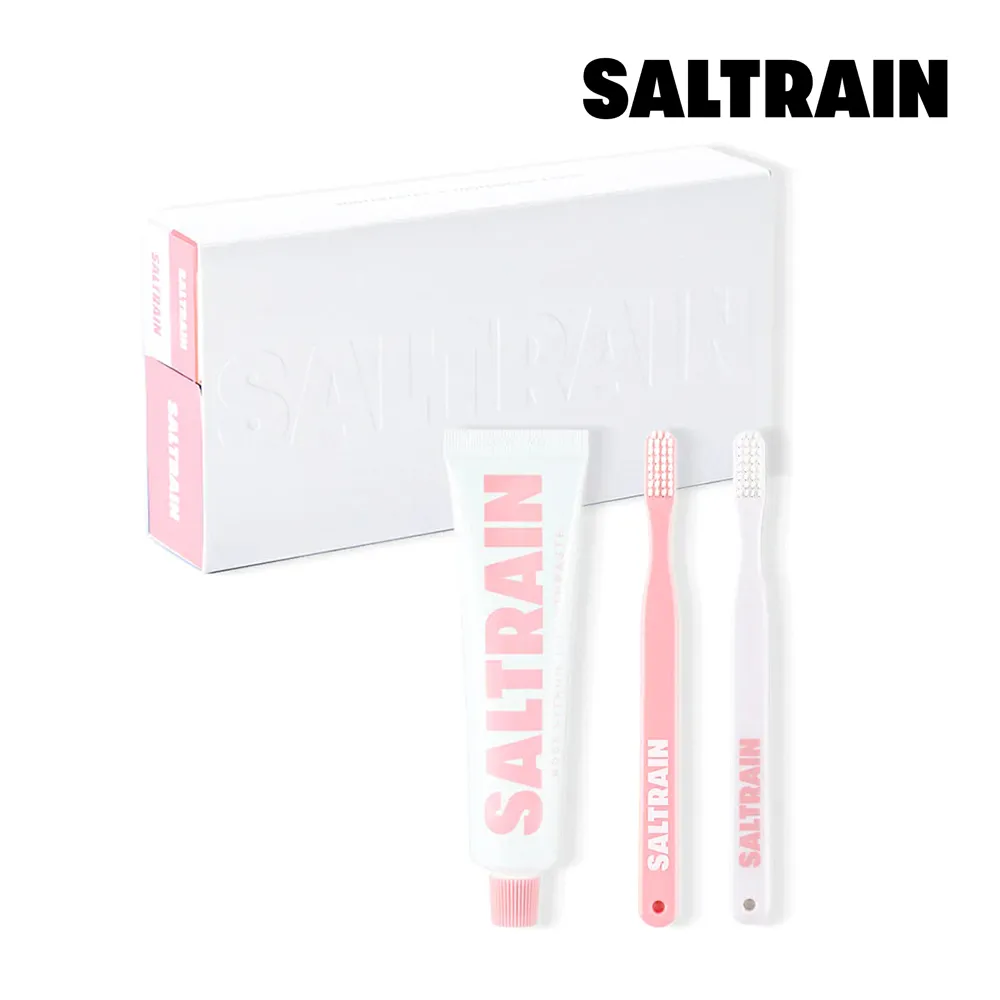 【SALTRAIN】經典薄荷灰鹽牙膏-藍 180g 歷史價格詳細信息