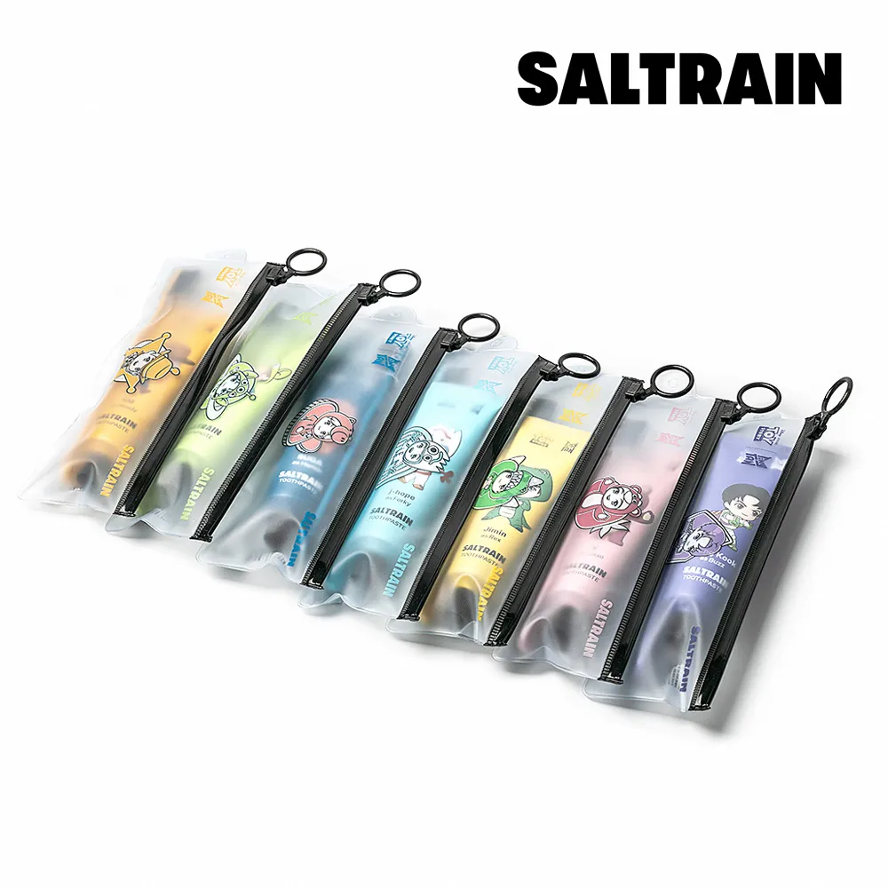 【SALTRAIN】經典薄荷灰鹽牙膏-藍 180g 歷史價格詳細信息