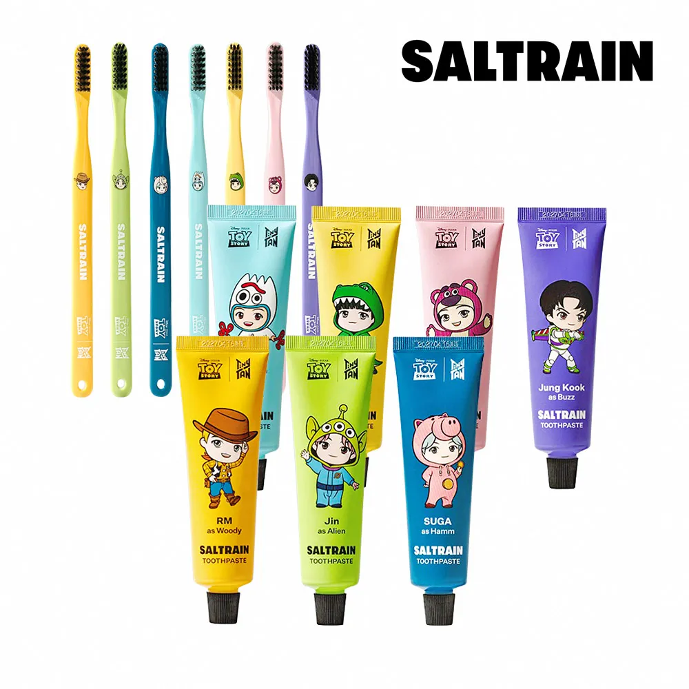 【SALTRAIN】BTS x 玩具總動員聯名牙膏 70g 任選 歷史價格詳細信息