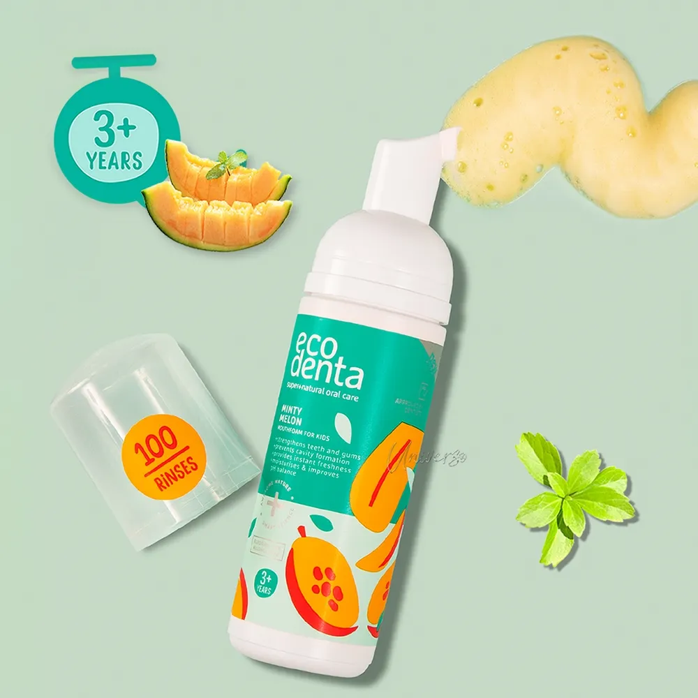 Eco denta 兒童按壓式口腔泡沫漱口水(哈蜜瓜)150ml【小三美日】DS007481 歷史價格詳細信息