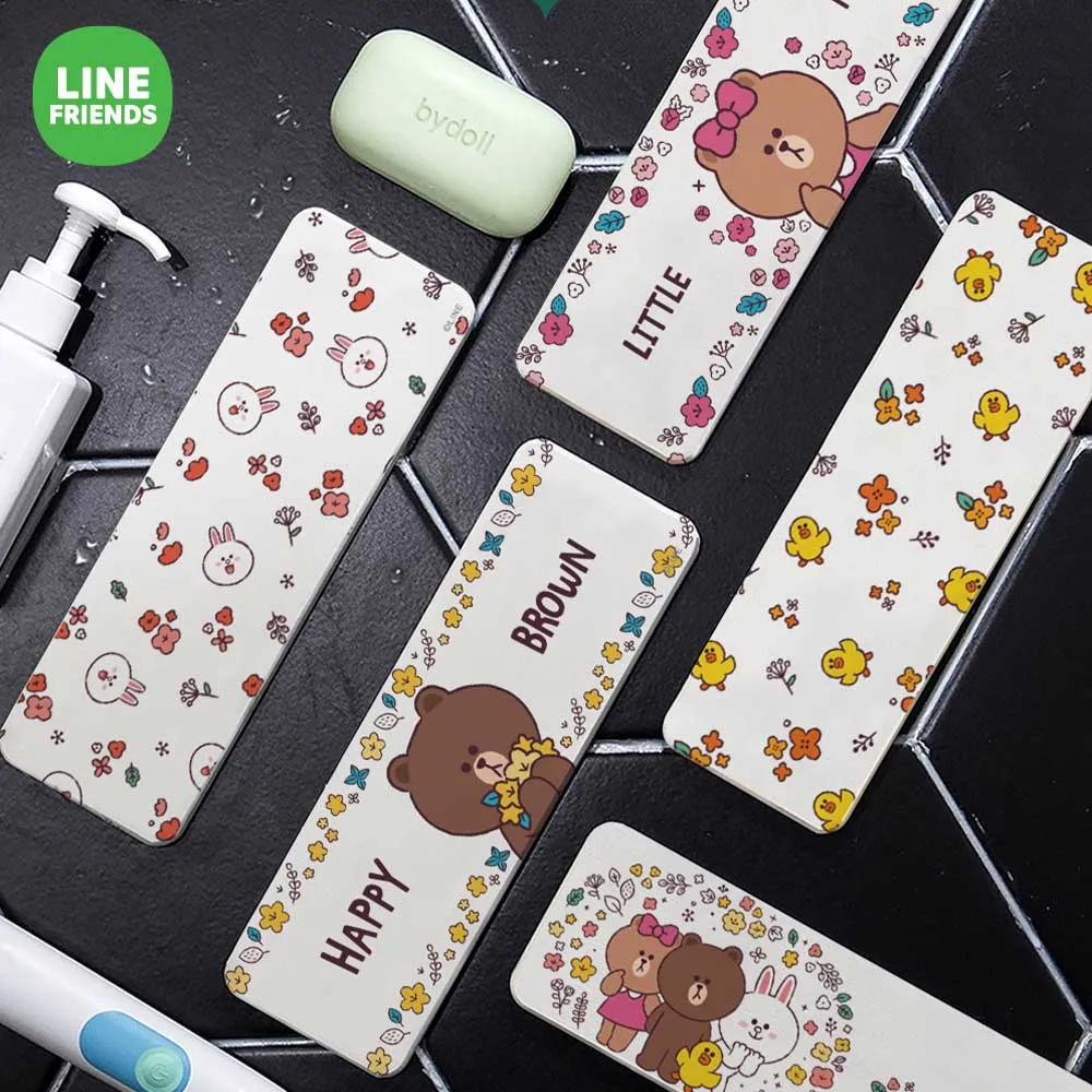 LINE Friends 珪藻土吸水洗漱墊 環保系列 (24*8*0.9cm)【收納王妃】 歷史價格詳細信息