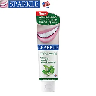 SPARKLE 三倍亮白頂級牙膏 100g 價格比較,價格查詢,歷史價格詳細信息
