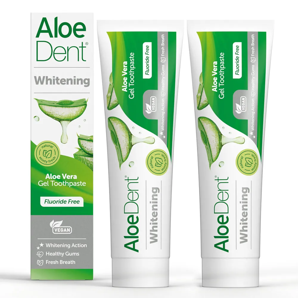英國Aloe Dent-全面加強防護牙膏組(無氟/100ml x 3入) 歷史價格詳細信息