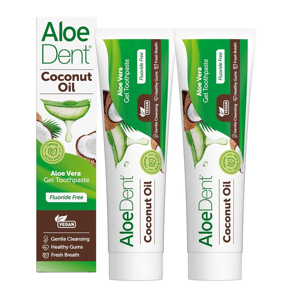 英國Aloe Dent-全面加強防護牙膏組(無氟/100ml x 3入) 歷史價格詳細信息