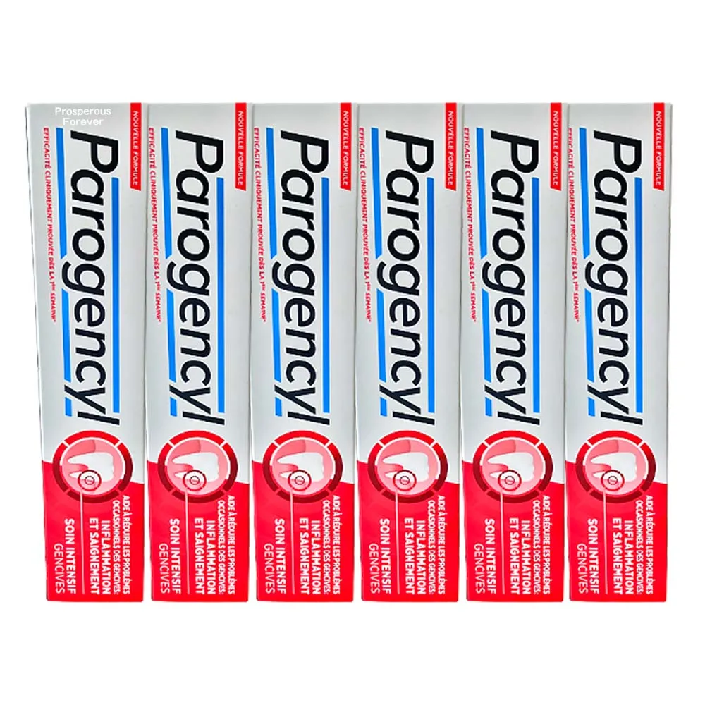 Parogencyl倍樂喜 牙周保健牙膏75ml 6入組 歷史價格詳細信息