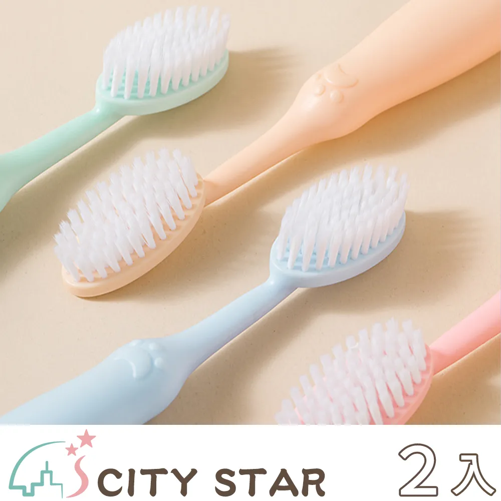 【CITY STAR】馬卡龍色巨無霸可站立牙刷(2支/入)-2入 價格比較,價格查詢,歷史價格詳細信息