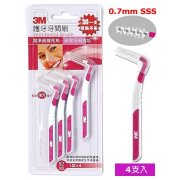 3M 護牙牙間刷 0.6mm L型 4支入 歷史價格詳細信息