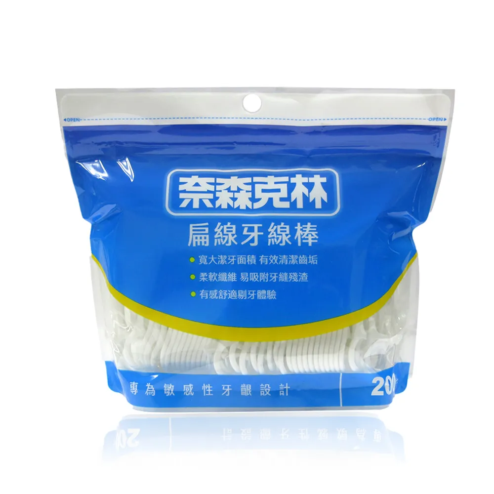 奈森克林 扁線牙線棒 400支/盒裝 (無味/薄荷) 尖尾牙線  現貨 蝦皮直送 歷史價格詳細信息