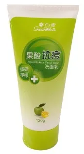 白雪 果酸抗痘洗面乳 120g 蘋果檸檬 歷史價格詳細信息