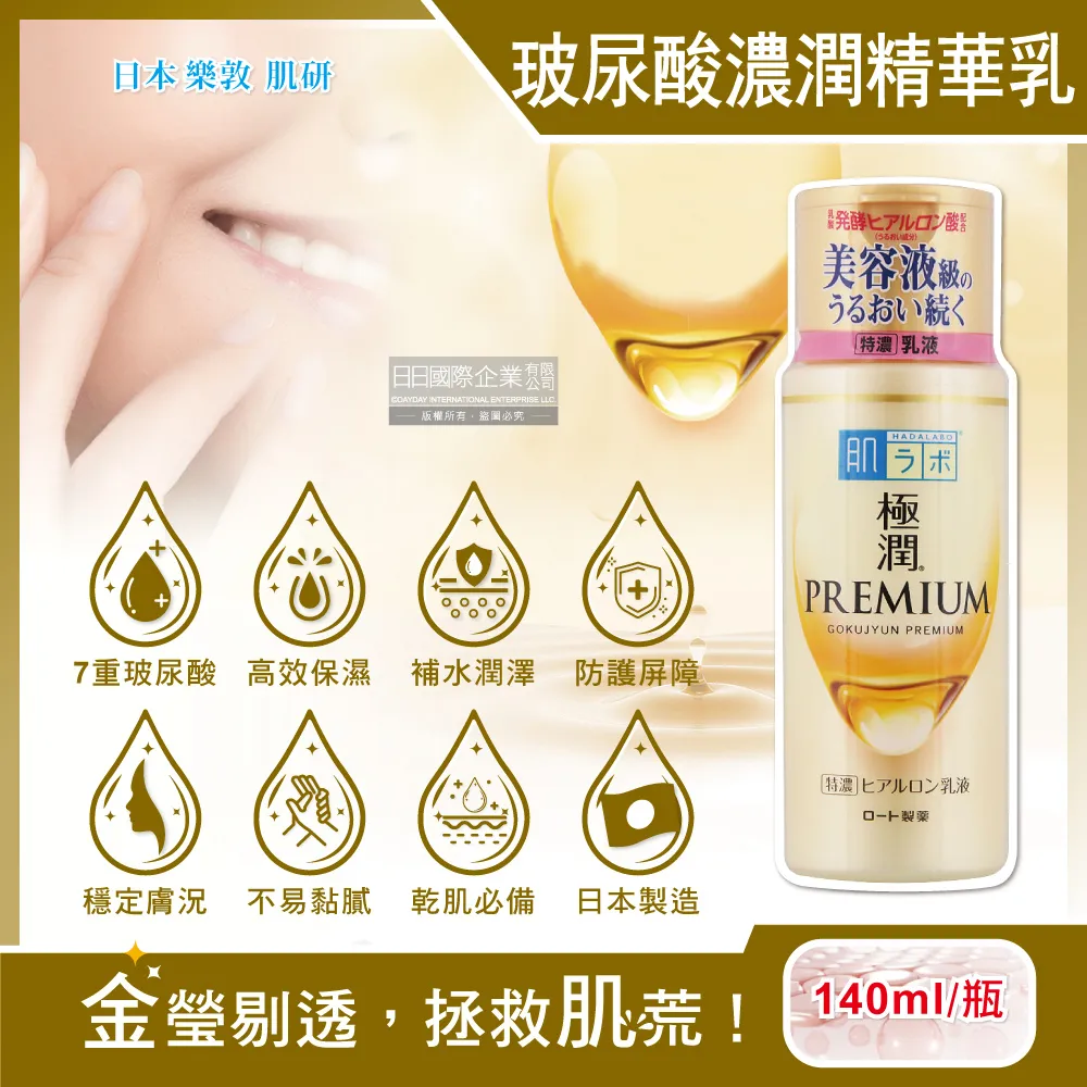 Hada-Labo肌研極潤金緻高效保濕精華霜50g 歷史價格詳細信息