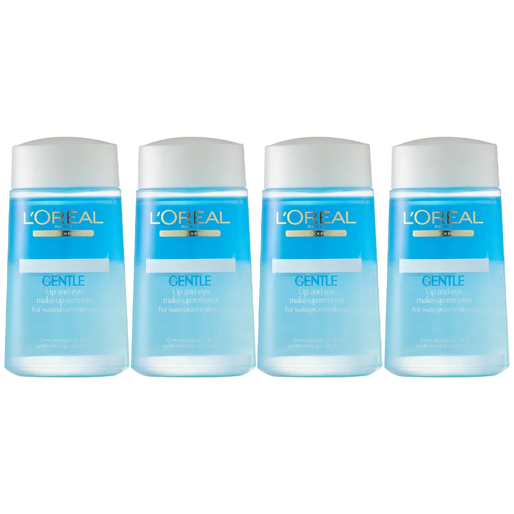 LOREAL Paris 巴黎萊雅 溫和眼唇卸妝液_125ml 4入組 歷史價格詳細信息