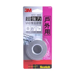 3M SCOTCH 超強力VHB雙面膠帶-塑膠專用 V1202 歷史價格詳細信息