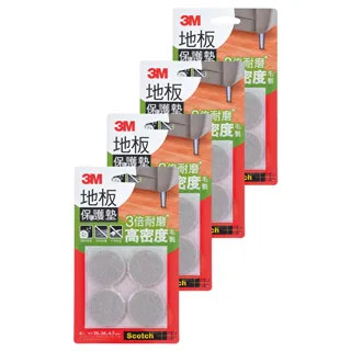 3M 地板保護墊 圓型/方型 家具柱腳 桌椅腳保護墊 防地板刮傷墊｜史泰博 歷史價格詳細信息