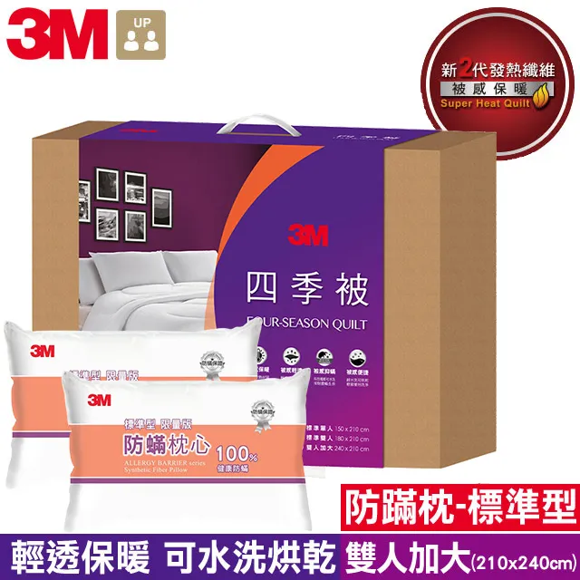 3M 標準型限量版防蹣枕心+防蹣枕頭套(100%防蹣超值1+1入) 歷史價格詳細信息