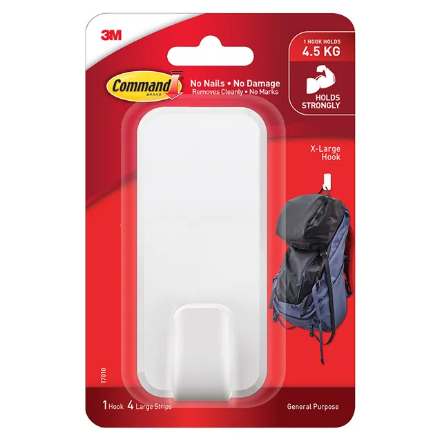 3M 無痕高承重掛鉤(大型) 1個【家樂福】 歷史價格詳細信息