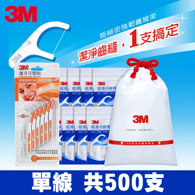 3M 細滑牙線棒散裝超值分享包(單線/雙線可選) 歷史價格詳細信息