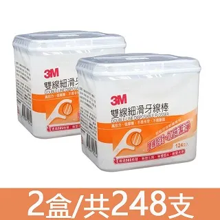 3M 雙線細滑牙線棒 124 支/盒 公司貨【立赫藥局】 歷史價格詳細信息