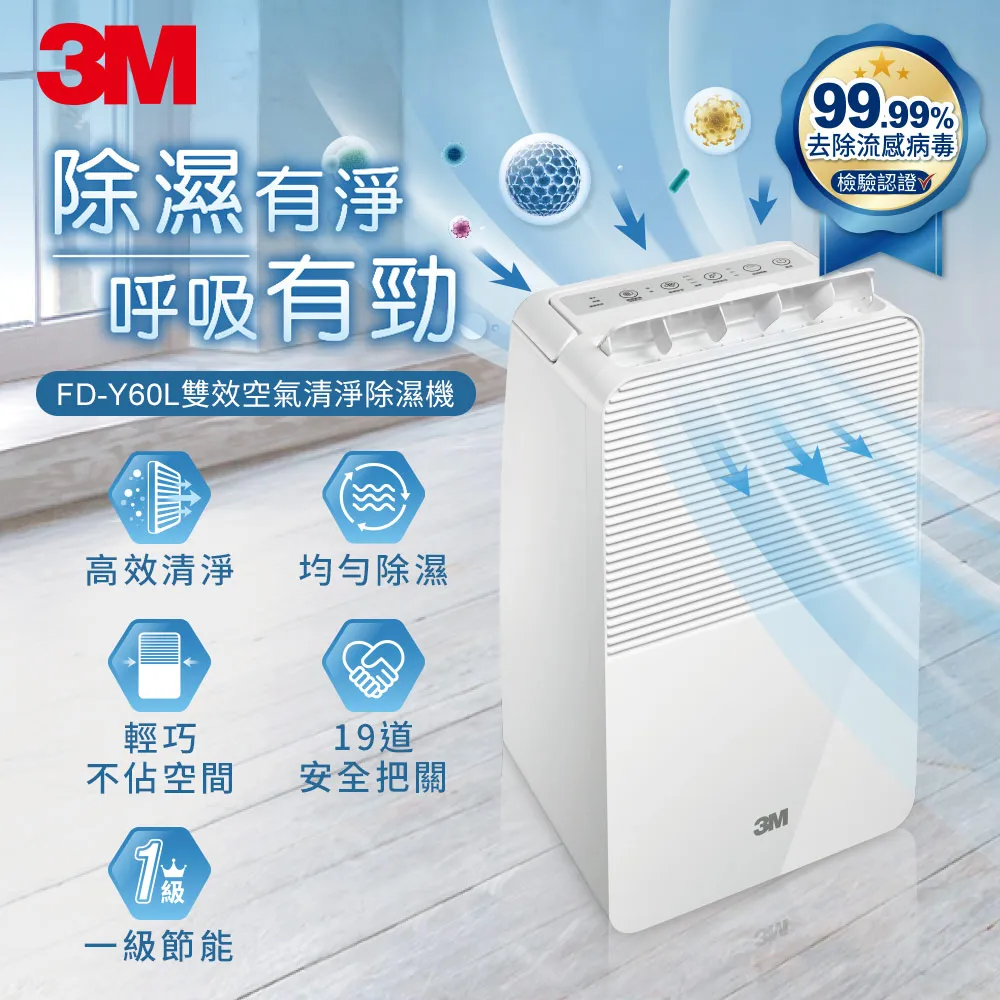 3M 6公升雙效空氣清淨除溼機FD-Y60L 歷史價格詳細信息