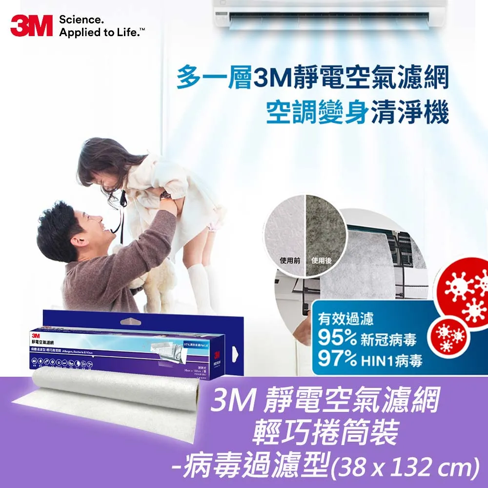 3M靜電空氣濾網輕巧捲筒裝濾塵基礎型/9806-SRTC/38x132cm｜史泰博 歷史價格詳細信息