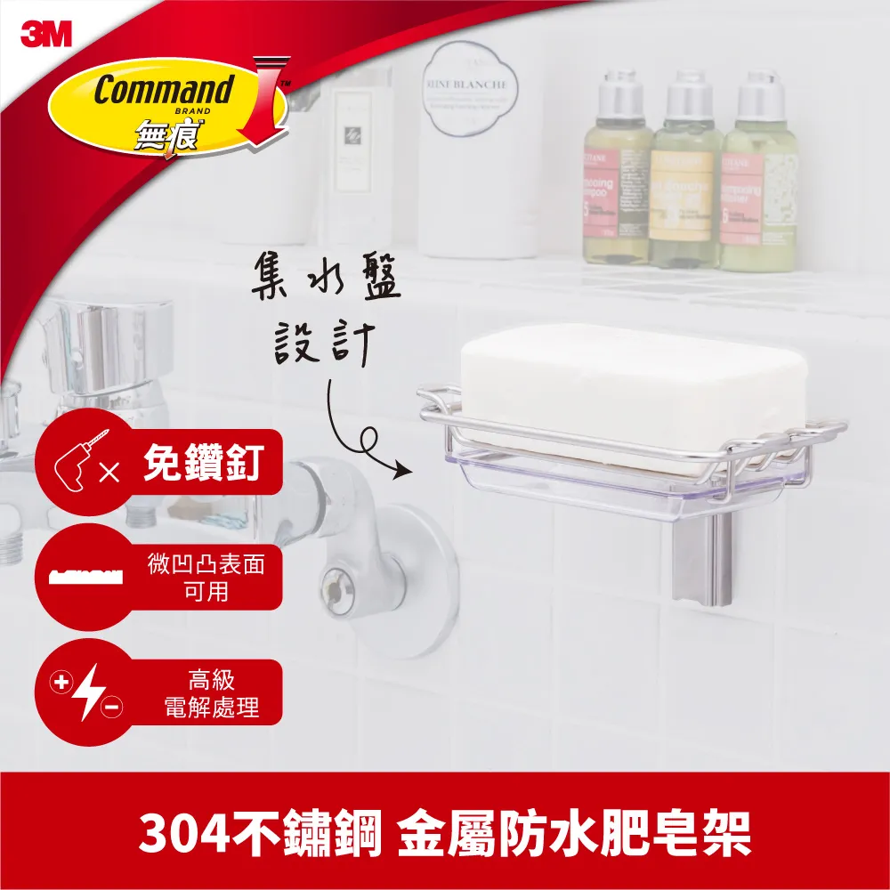 3M 金屬防水收納系列 保鮮膜架 (內含架x1,  大型防水膠條x2) 歷史價格詳細信息