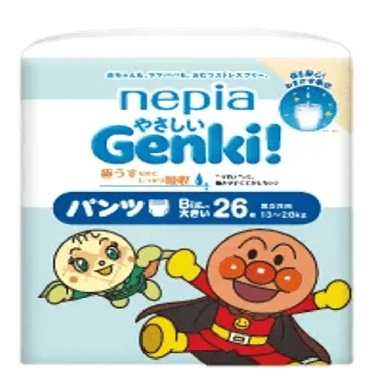 王子 nepia 麵包超人(褲型)紙尿褲 L(44片x6包，共264片)日本境內版 歷史價格詳細信息