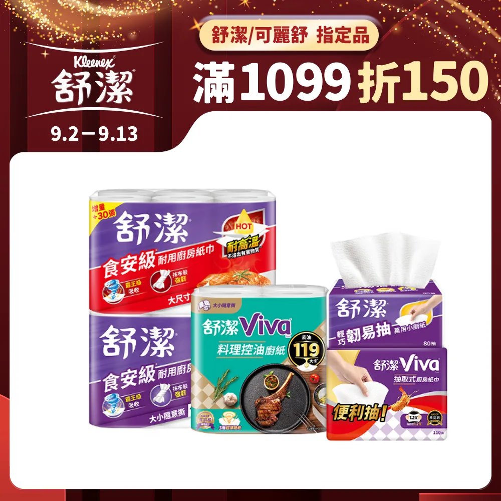 舒潔 VIVA 速效廚房紙巾60張x6捲/串  現貨 蝦皮直送 歷史價格詳細信息