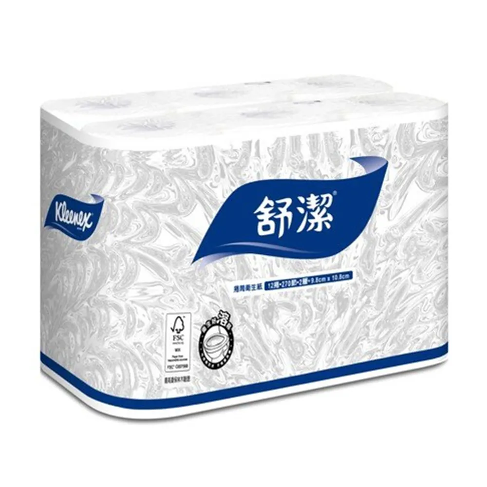 舒潔 優質抽取式衛生紙 棉柔舒適 環保衛生紙 家用 廁所用紙 連續抽取式衛生紙 12包,串｜史泰博EZ購 歷史價格詳細信息