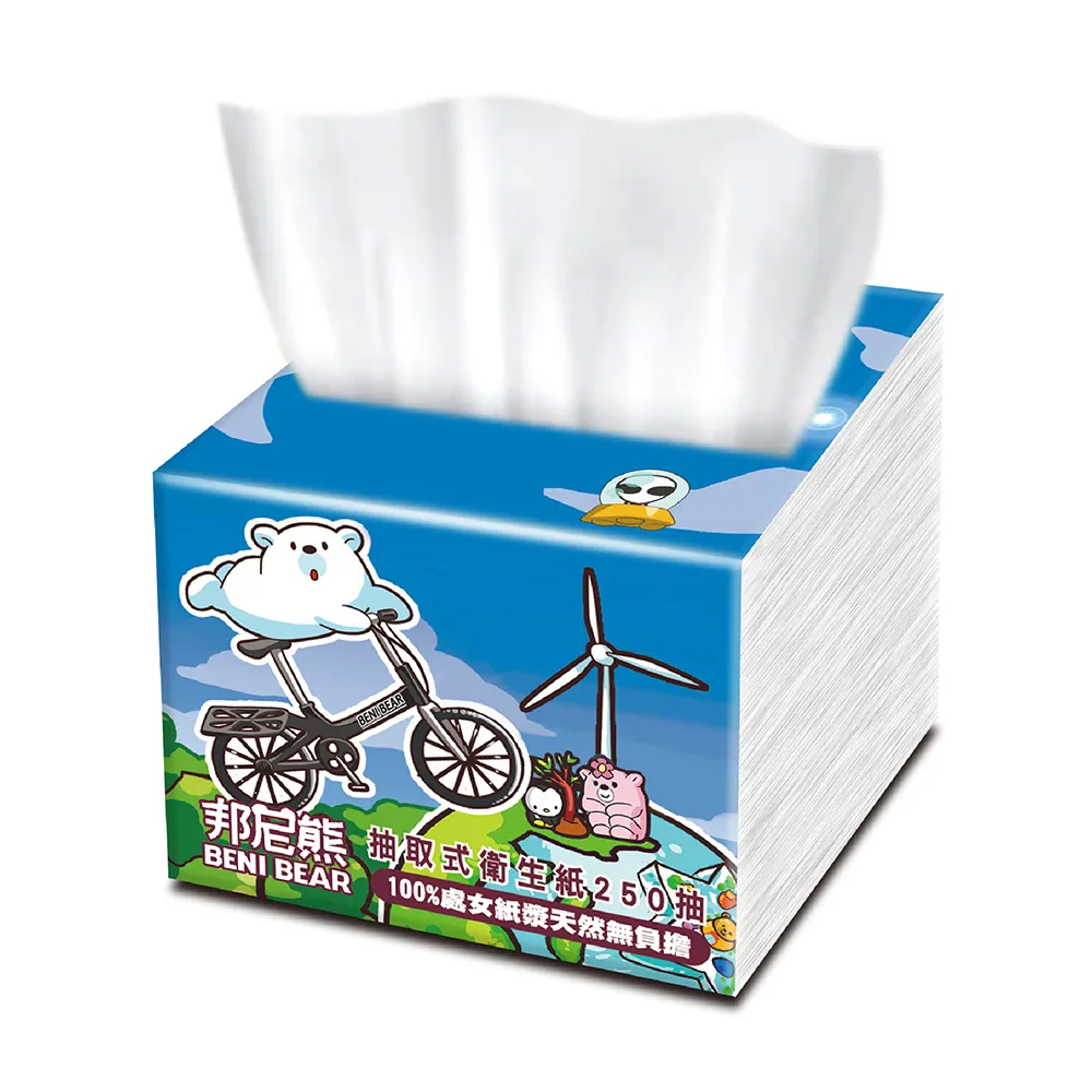 邦尼熊抽取式衛生紙250抽72包/箱(腳踏車版) 歷史價格詳細信息