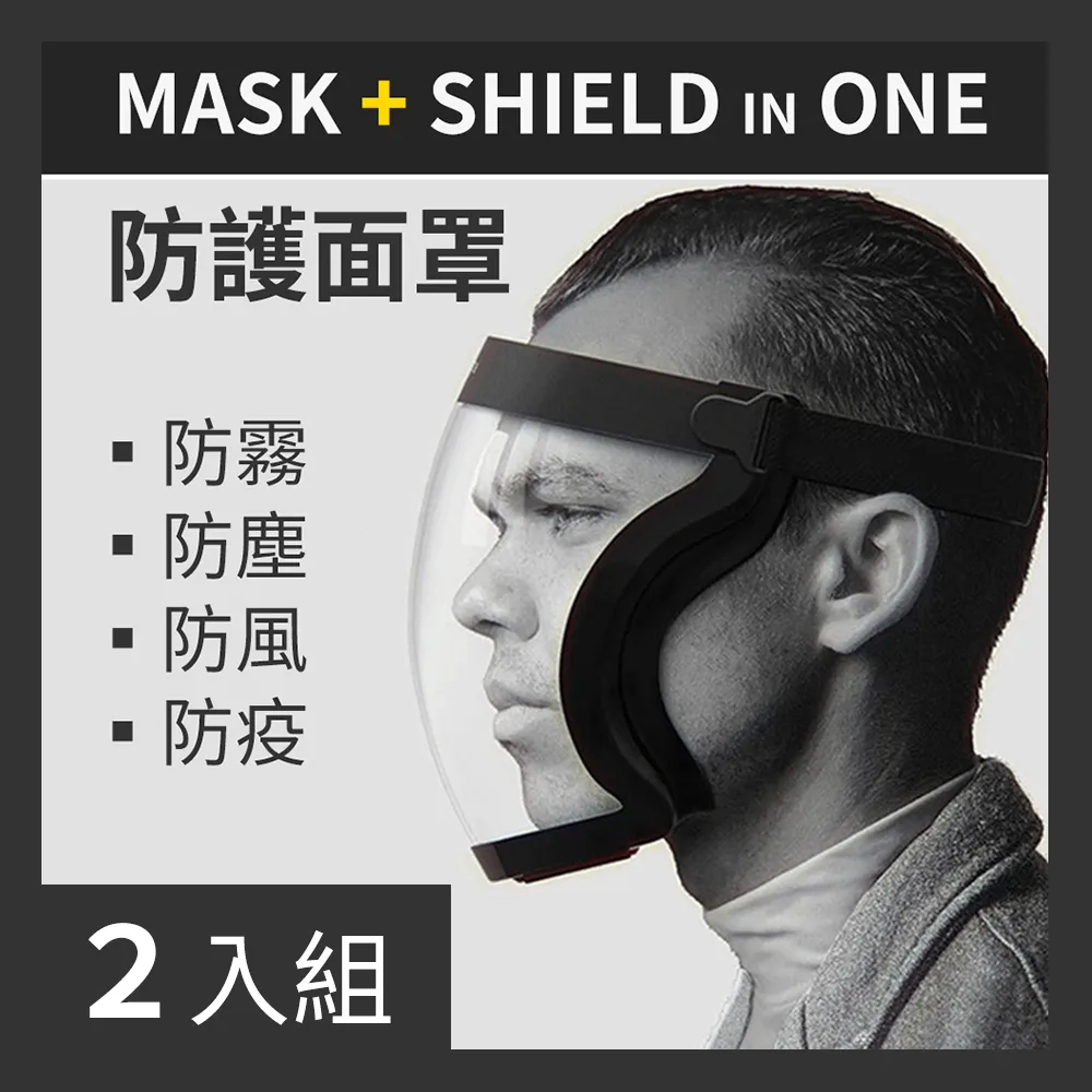 【CS22】全臉防飛沫透明防護面罩-3入組(防疫必備) 歷史價格詳細信息