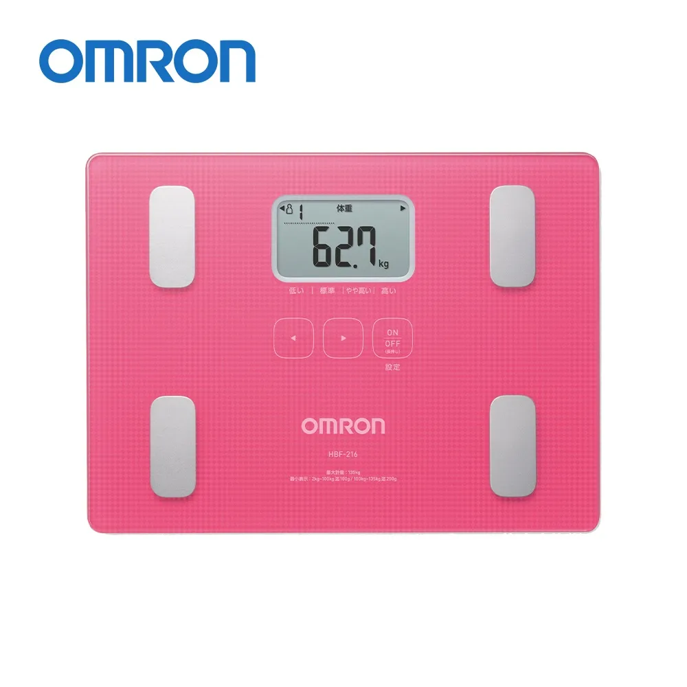OMRON 歐姆龍 HBF-216 體重體脂計 粉色/藍色/白色 (原廠保固一年) 公司貨非水貨 歷史價格詳細信息